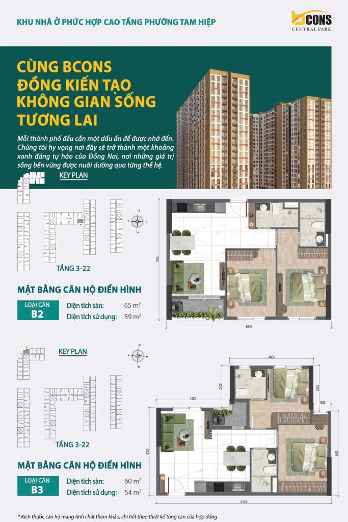 layout can ho bcons central park 2pn b1