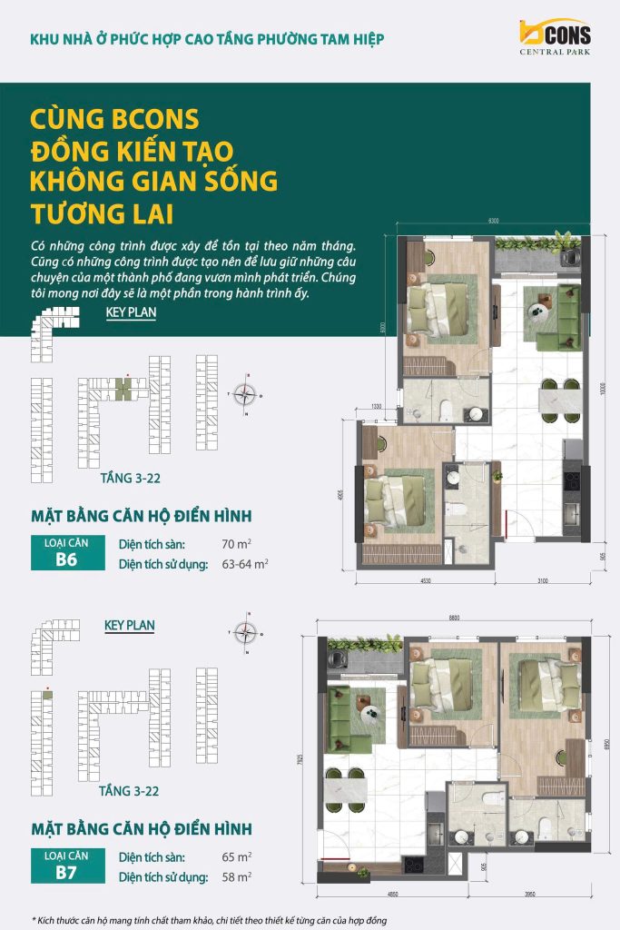 layout can ho bcons central park 2pn b1