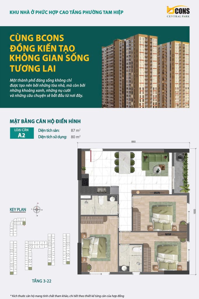 layout can ho bcons central park 2pn b1